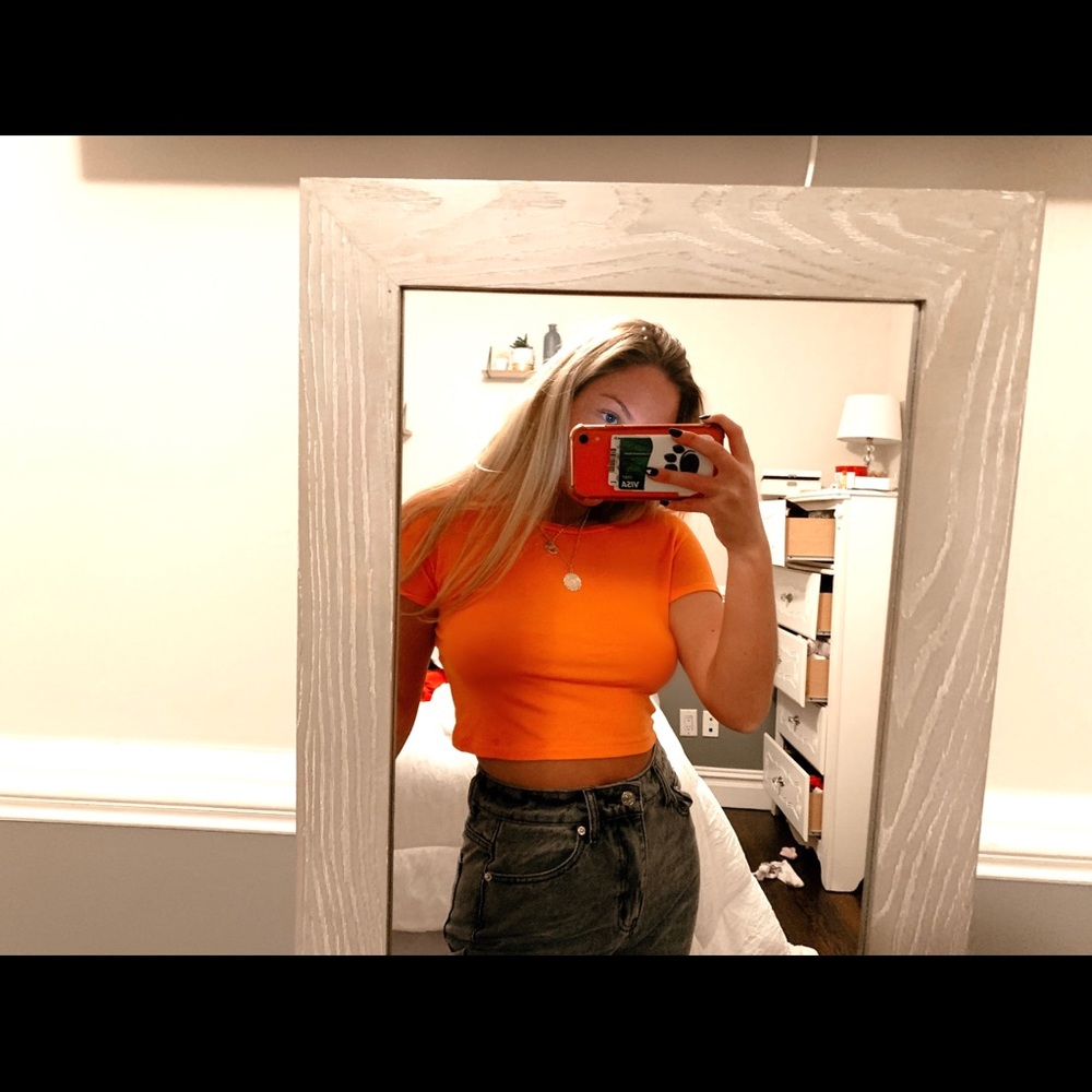 zara crop top